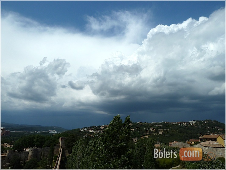 Tempesta a Girona